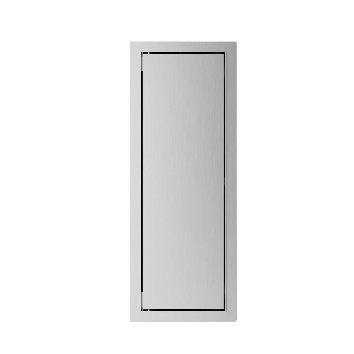 Saniclear Hide inbouw toiletborstel RVS