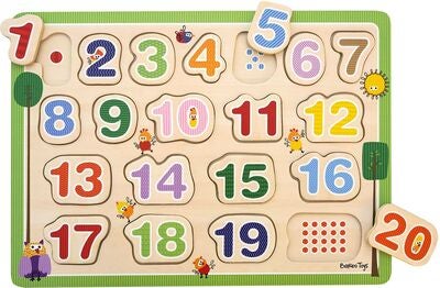 Barbo Toys Wacky Wonders Trepuslespill Tall 20 Deler