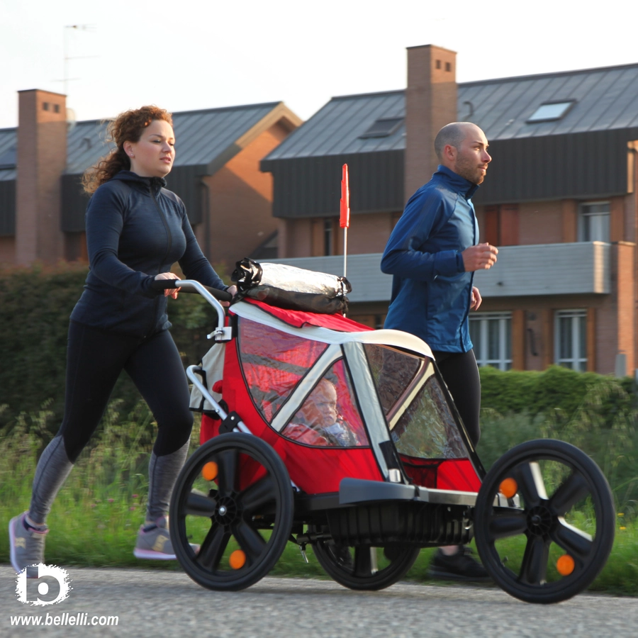 BELLELLI Fahrradanhänger-Zubehör Jogging Set Black
