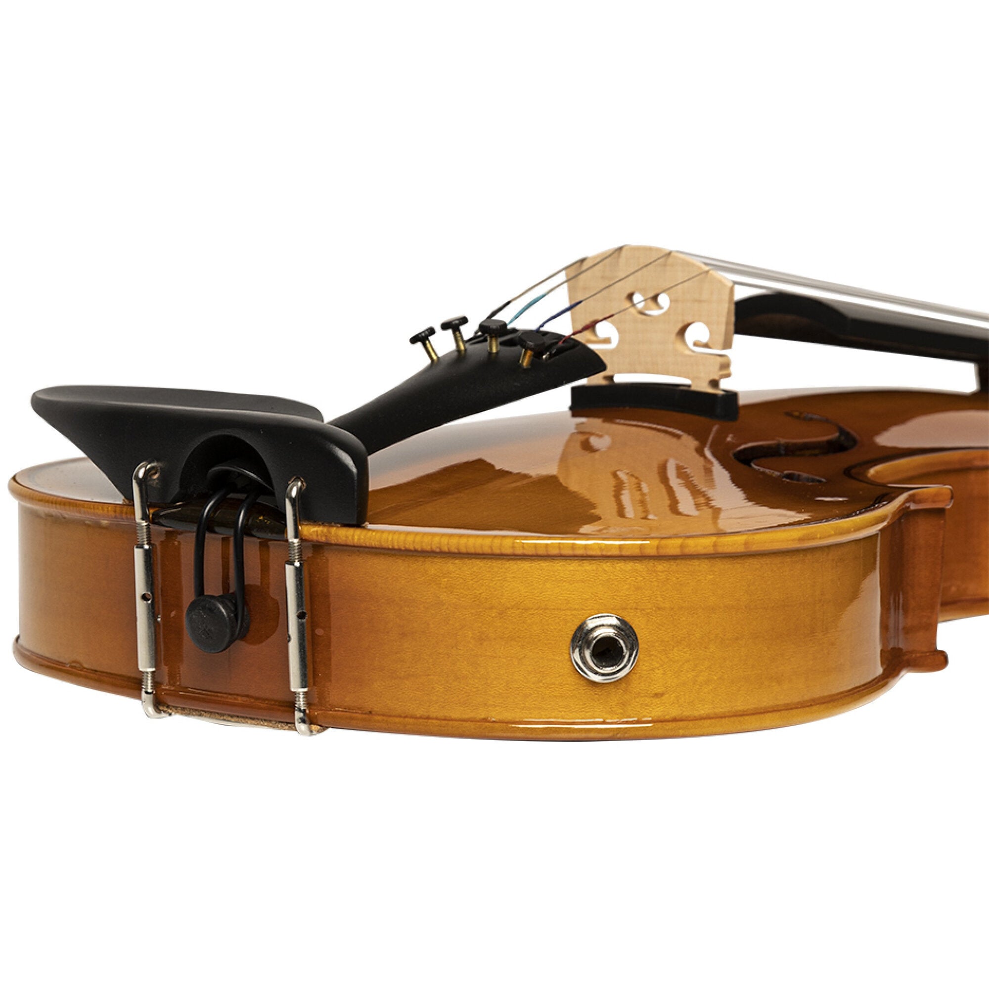 Stagg VN-4/4 Electric elektrisch-akoestische viool met softcase en strijkstok