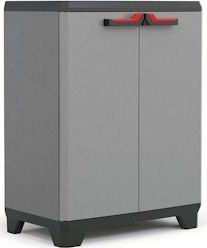 Keter - Stilo Lage Kast - Donkergrijs/Zwart - 1 Plank - 68x39x90cm