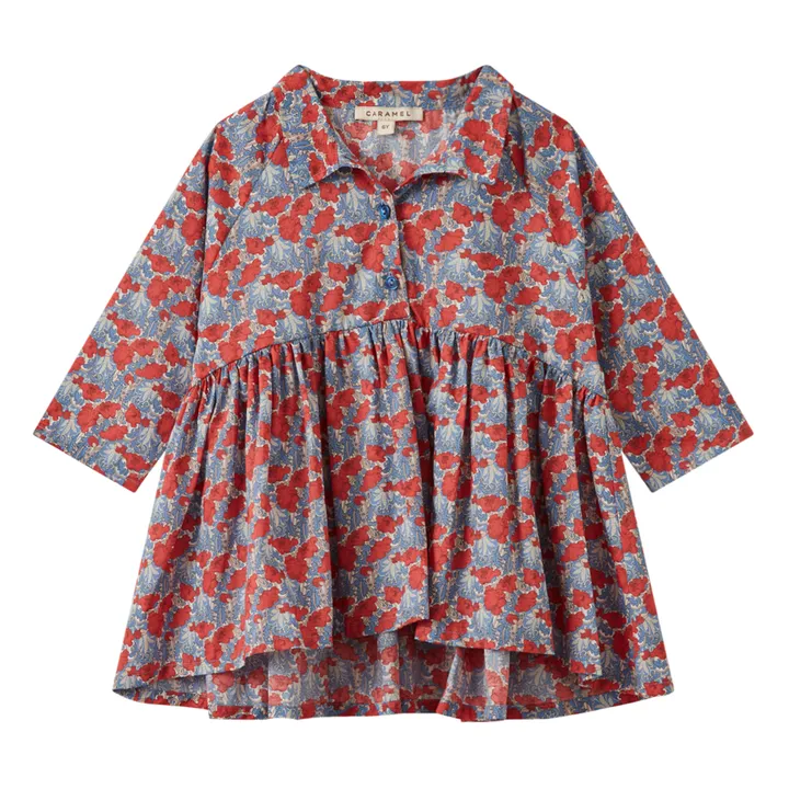 Caramel Blouse Lemon Fleurie | Bleu