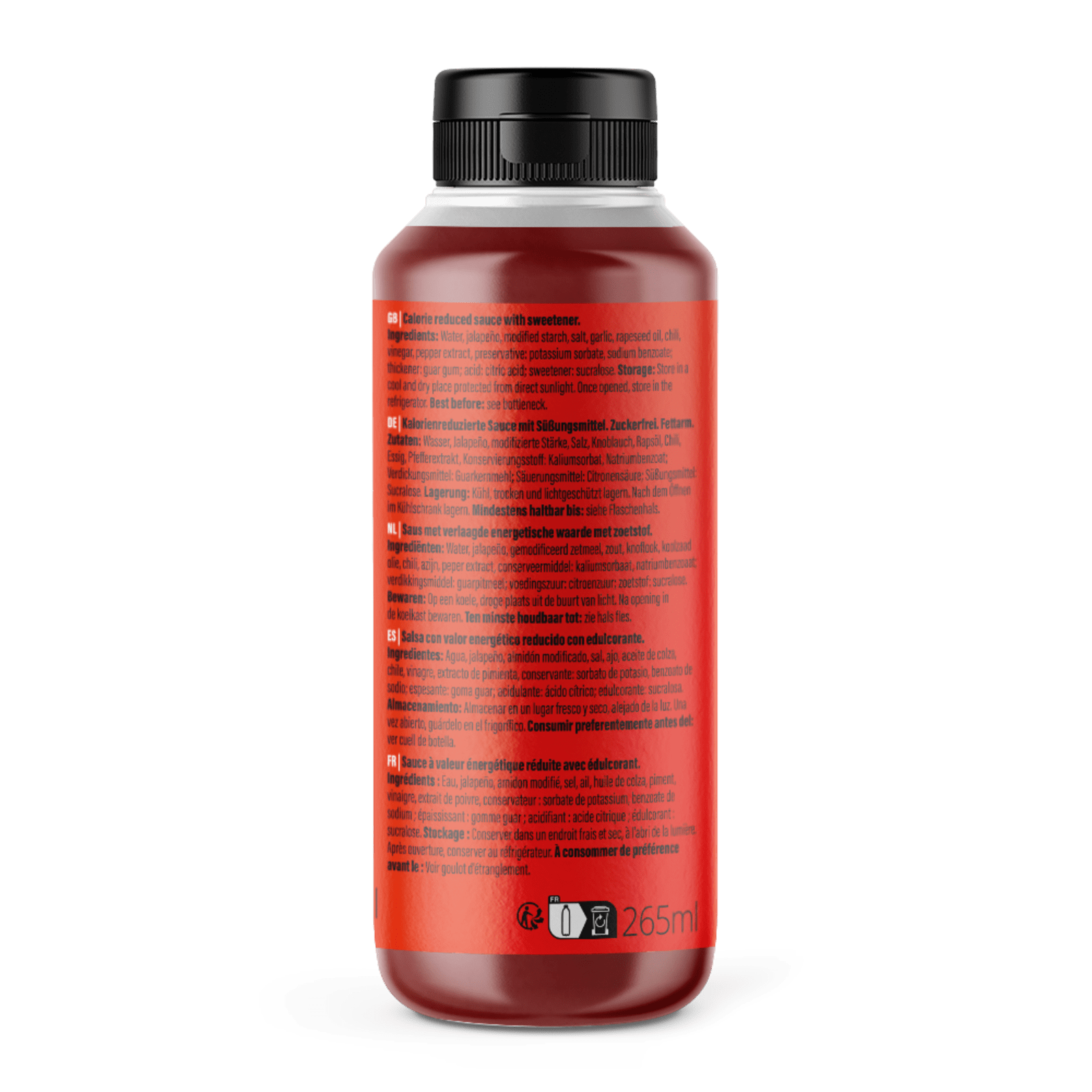 Mamma Mia Zero Saucen - 265ml - Sriracha