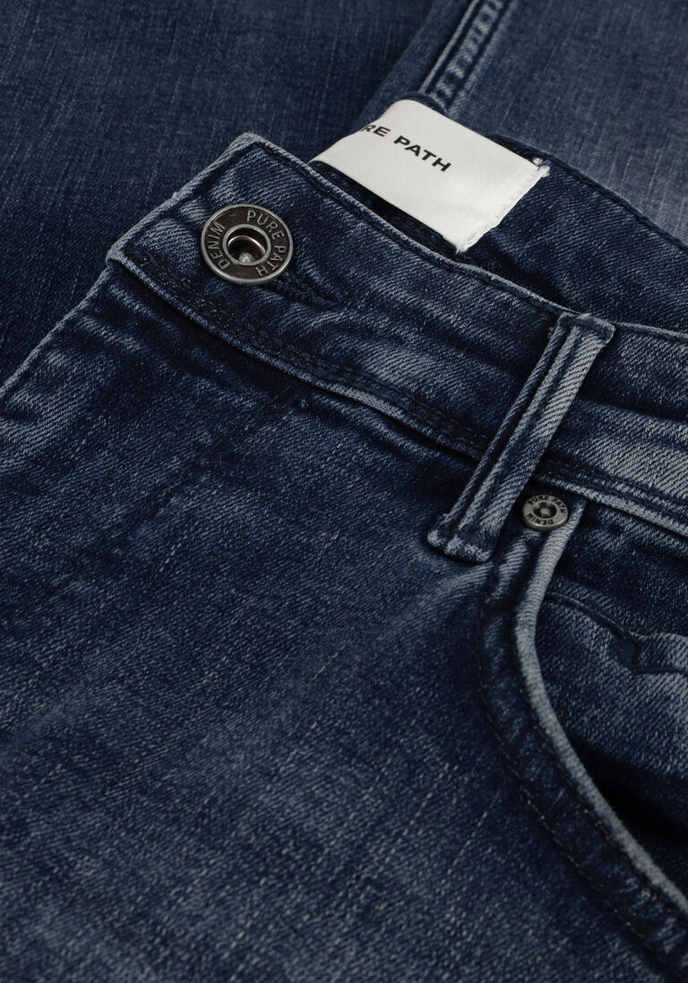 PURE PATH blauwe pure path slim fit jeans w3002 the jone