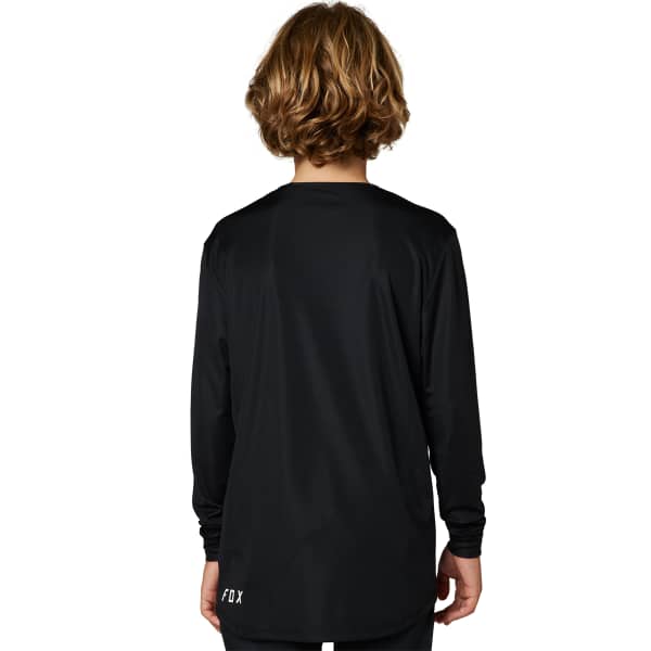 Maillot VTT FOX YTH RANGER LS JERSEY BLACK