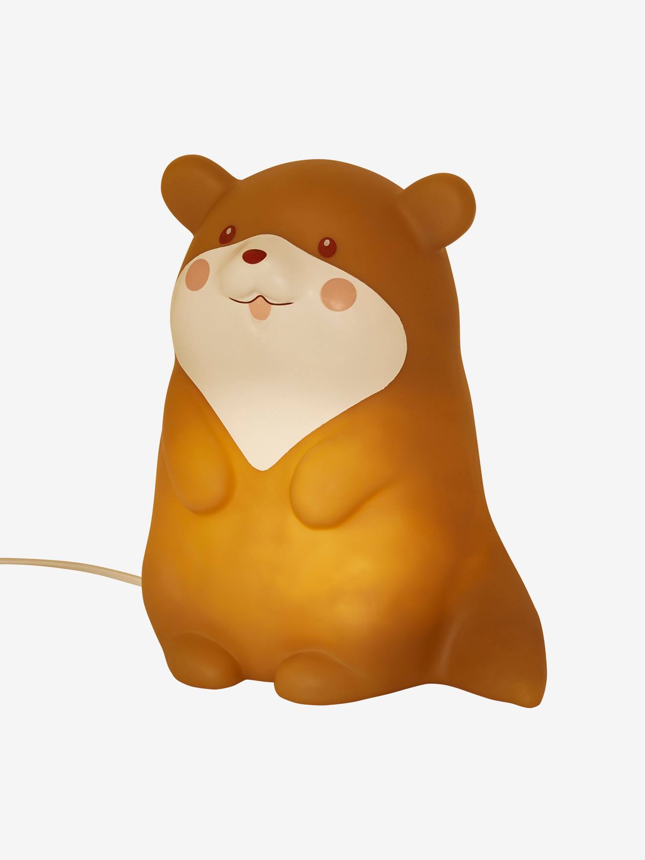 Luminária noturna Otter, branca lisa