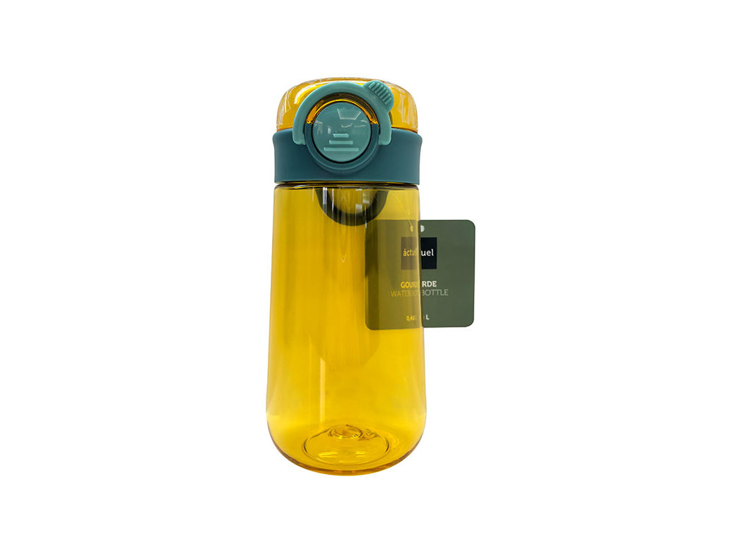 GARRAFA ÁGUA ACTUEL TRITAN AMARELO 0.48L