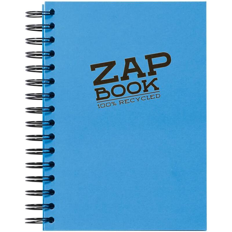 Zap Book carnet spiralé 160F A5 80g - Assortiment mixte