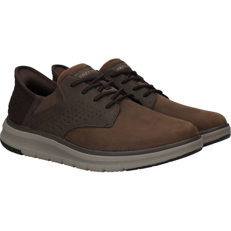 Skechers Slip-Ins Orell Yates Instappers Bruin Heren