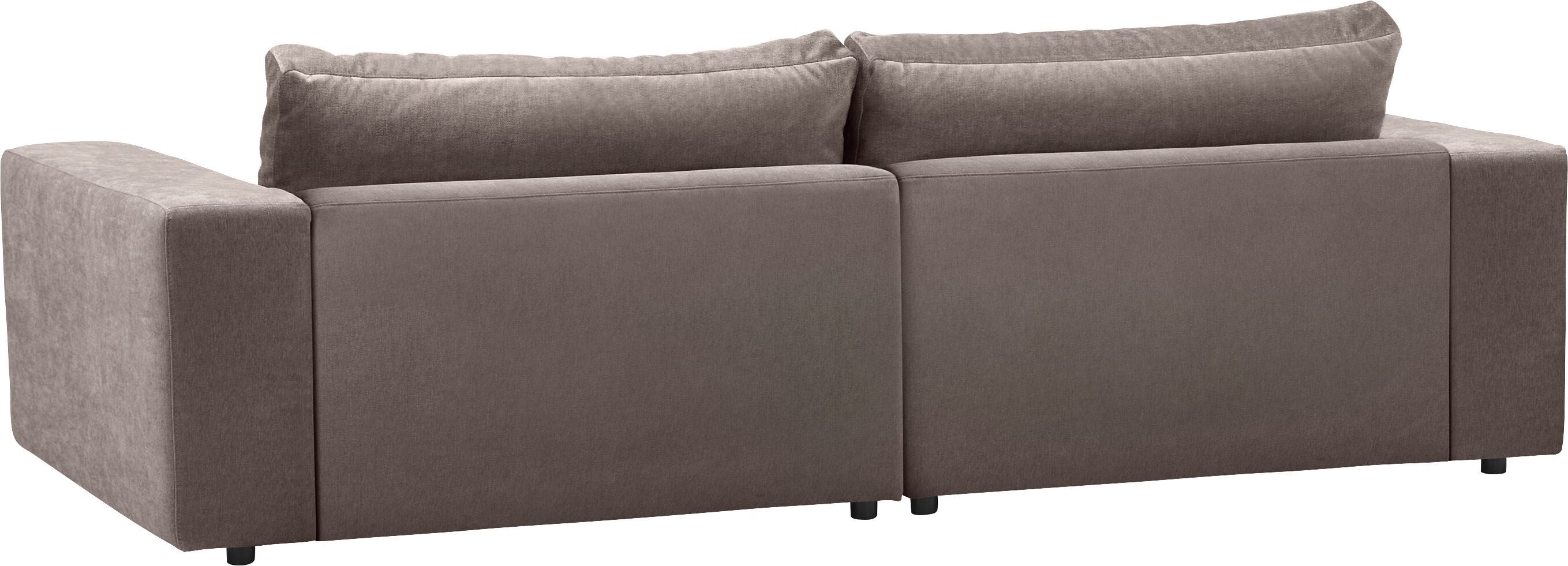 HARRISON Ecksofa - Hellbraun / B: 250.0 cm x T: 170.0 cm x H: 85.0 cm