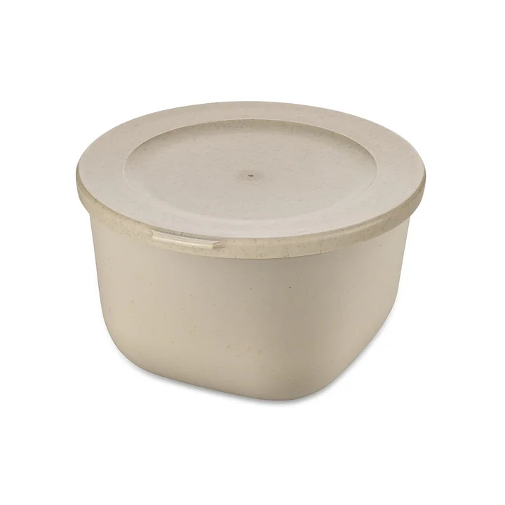 Koziol - Connect Vorratsdose mit Deckel, 1 l, nature desert sand