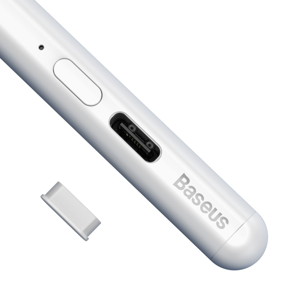 Kapazitiver Touch Pen Stylus Pencil (Active Version) mit Handballenerkennung - Weiss
