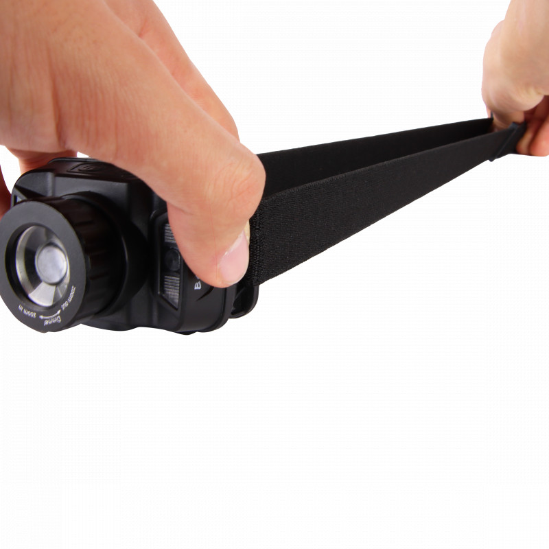 BOWINQ Phoenix 500 oplaadbare hoofdlamp met sensor