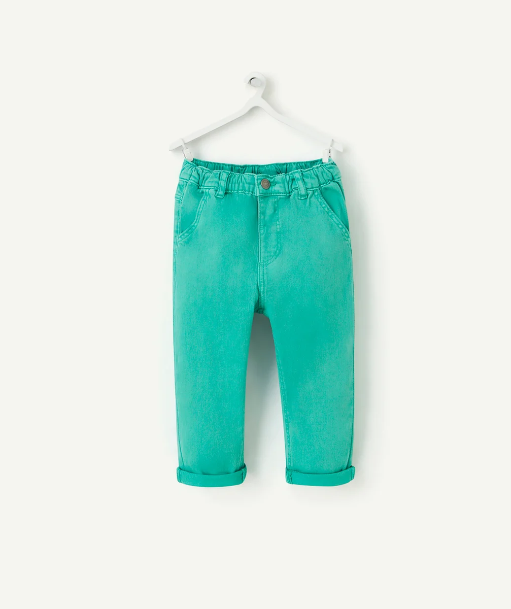 PANTALON RELAX BÉBÉ GARÇON VERT