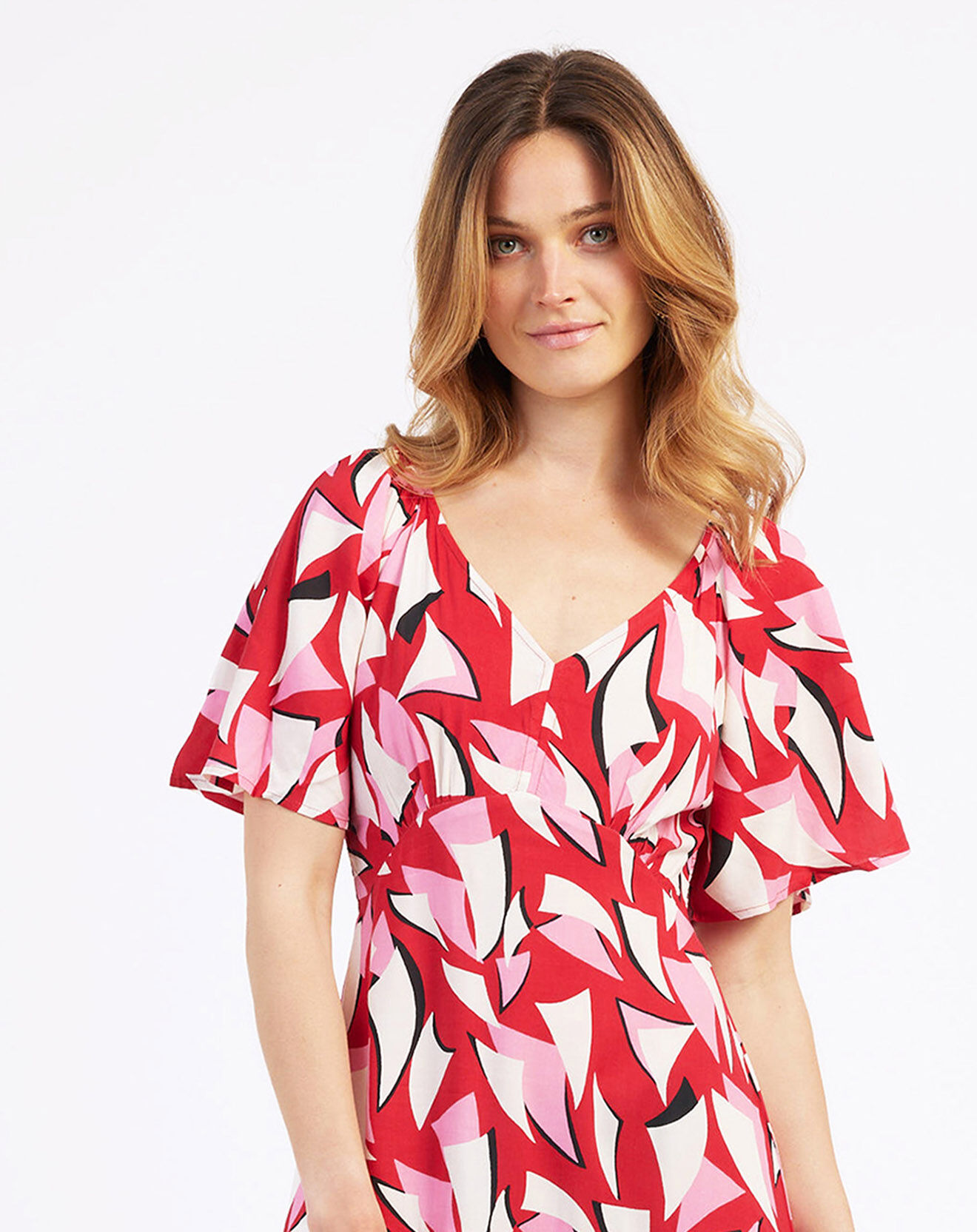 An'ge Robe Otibo rouge