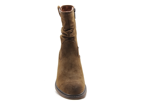 Mustang boots bottine talons femme 1479501 marron
