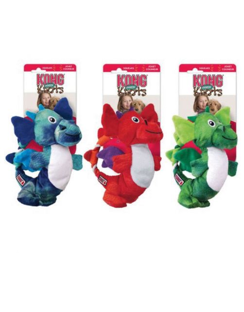 Kong Dragon Knots - Hondenspeelgoed - Assorti Medium\/Large