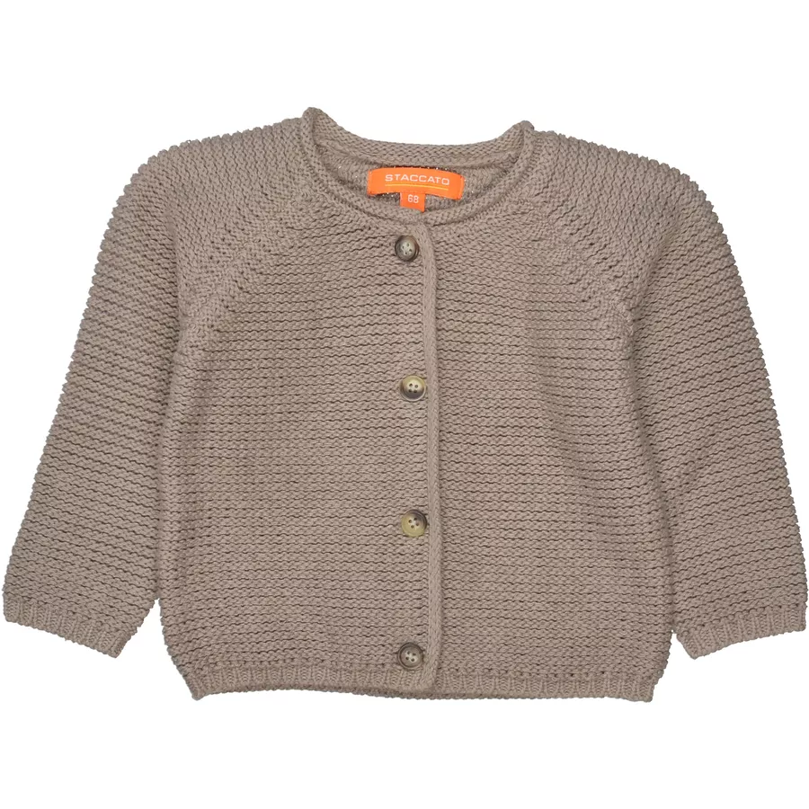 STACCATO Strickjacke taupe