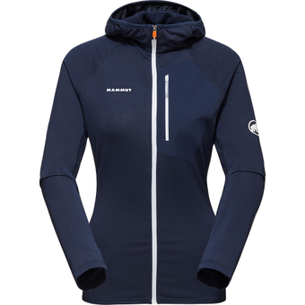 Mammut Aenergy Light ML Hooded Fleecejacke Marine Damen