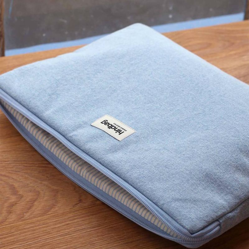 Housse ordinateur Ava M 15 pouces Denim Bleu