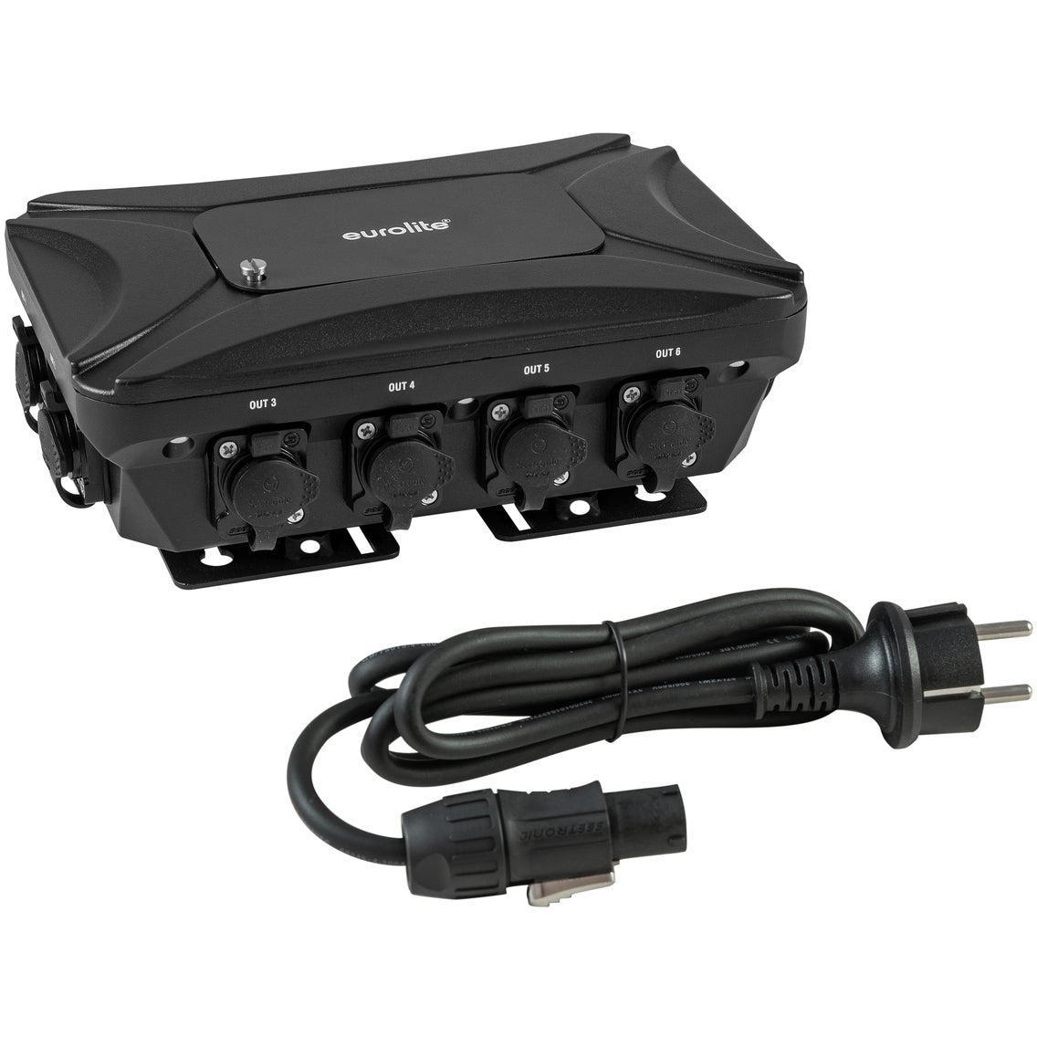 Eurolite DMX IP Split 8 Splitter 3-pin IP65
