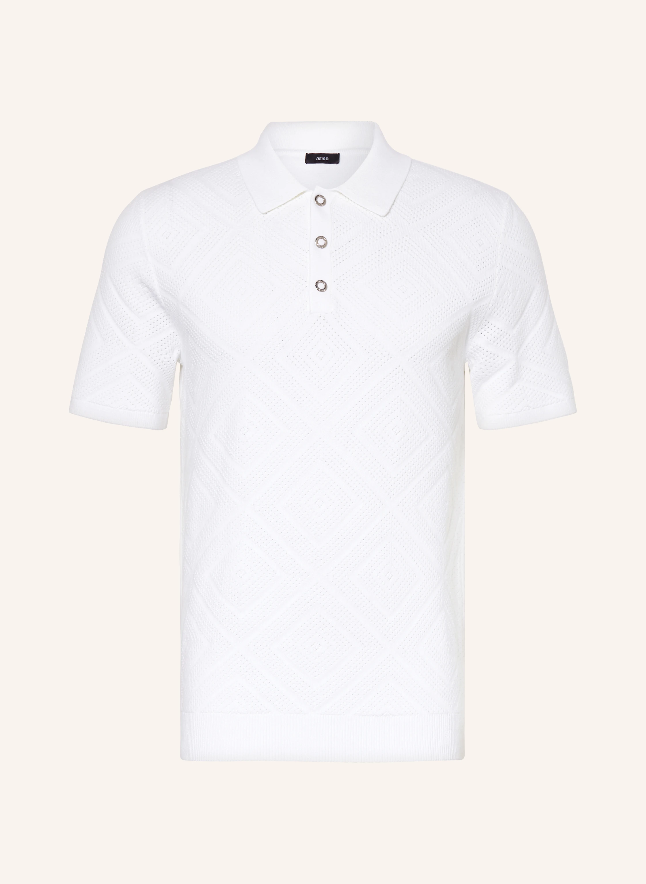 REISS Strick-Poloshirt LUPTON