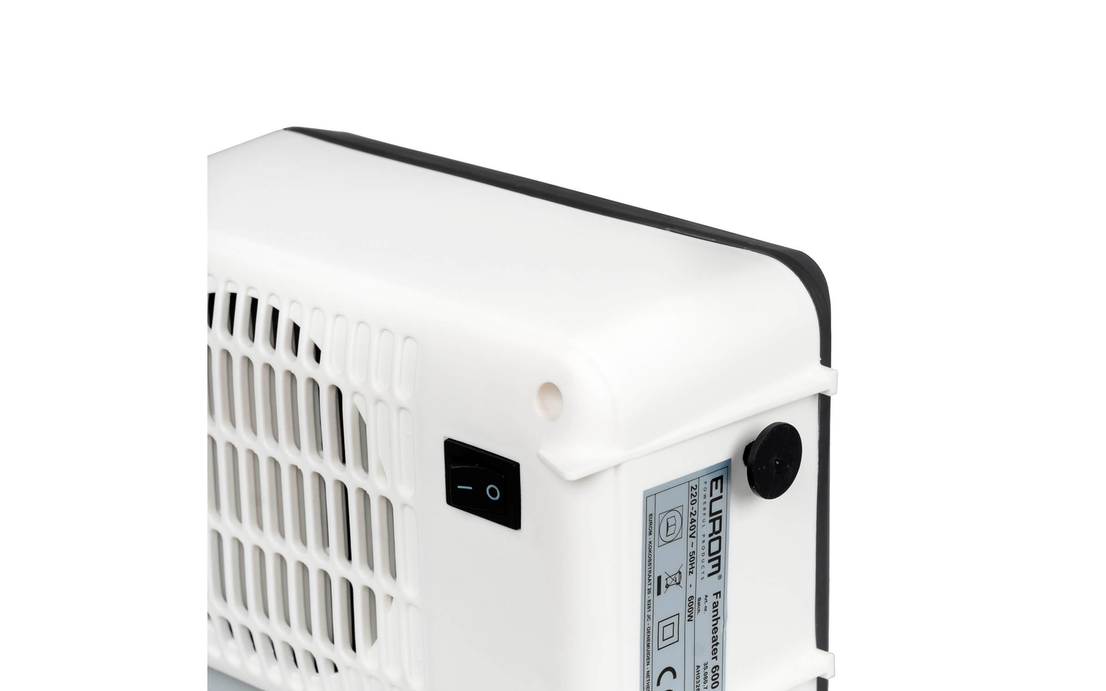 Eurom Fanheater 600 elektrische Heizlüfterheizung 600 W