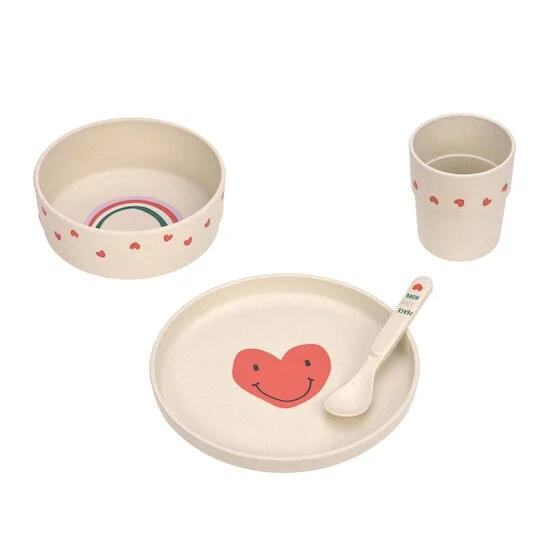 Happy Rascals Coffret repas enfants   Cœur        de               Lässig