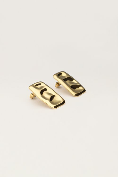 Bold studs vintage vierkant