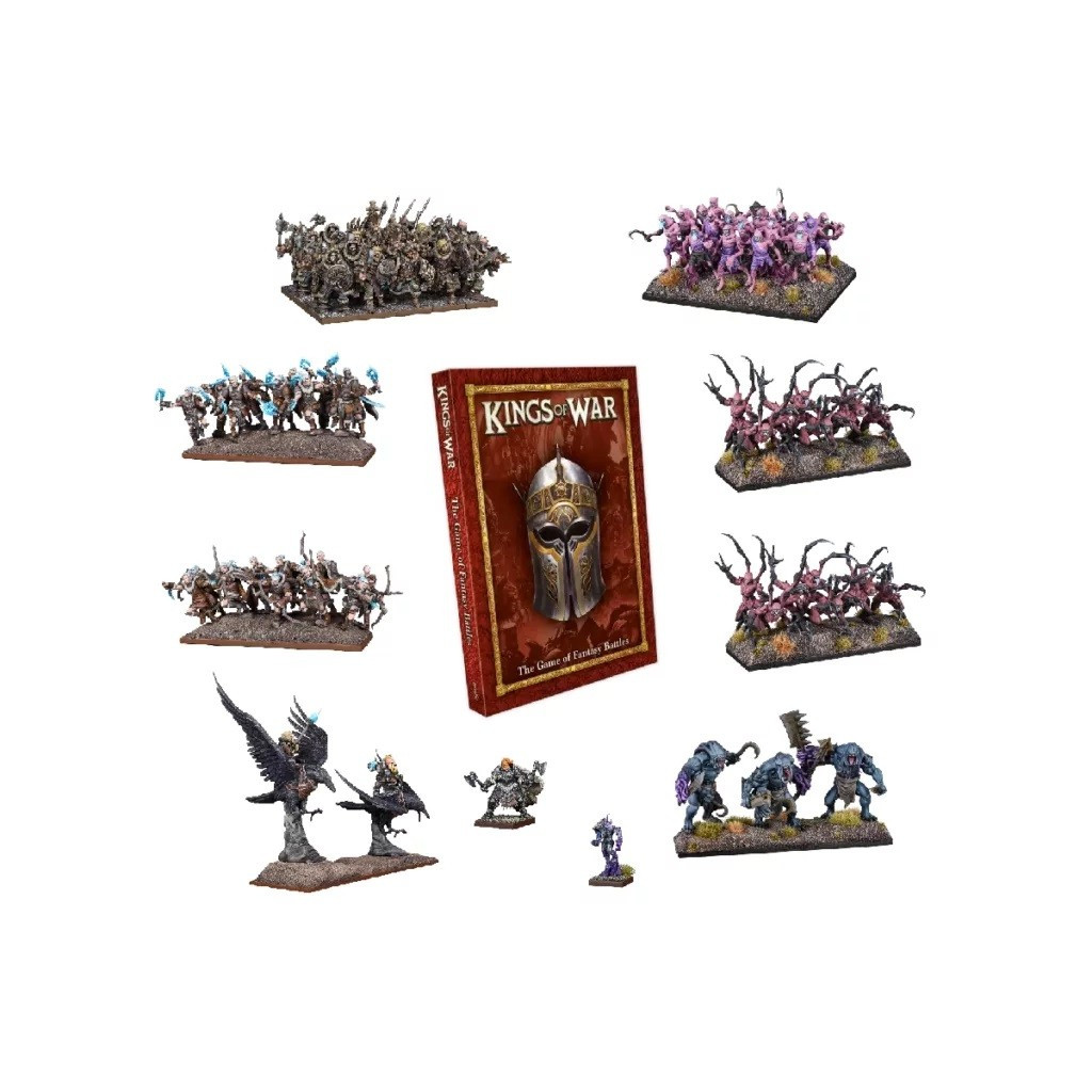 Kings of War - Glace et Ombre : Starter 2 Joueurs