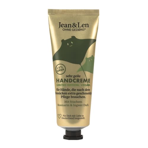 Jean&Len Sehr geile Handcreme Rosemary/Ginger Christmas 2025