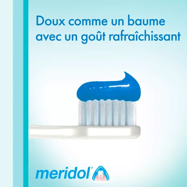 Pasta de dentes Meridol Complete Care, embalagem com 2 unidades de 75ml