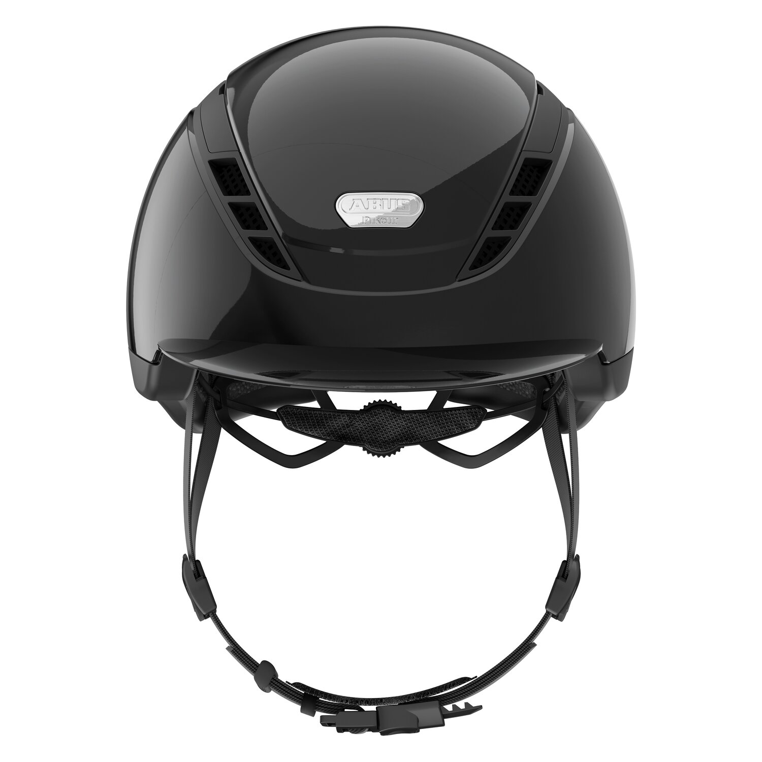 ABUS PIKEUR Reithelm AirDuo  - shiny black