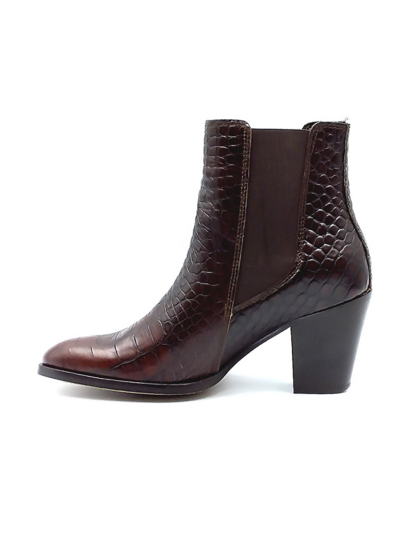 Bottines Fox Cocco Vintage Marron - Reqins