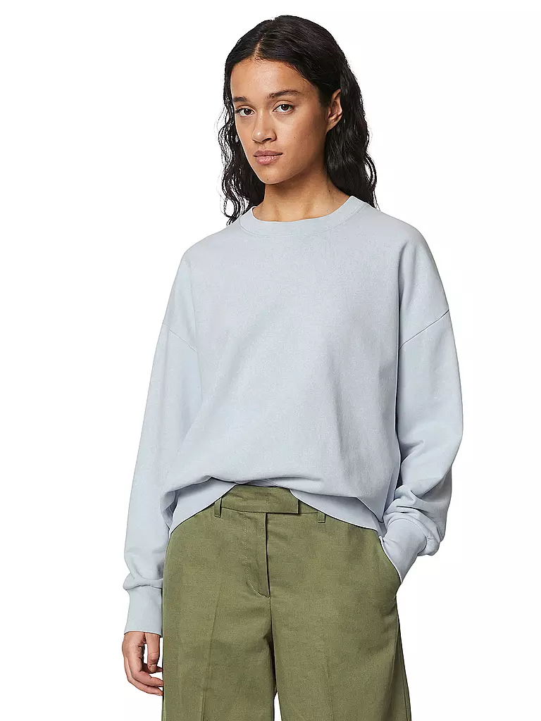 MARC O'POLO Sweater hellblau