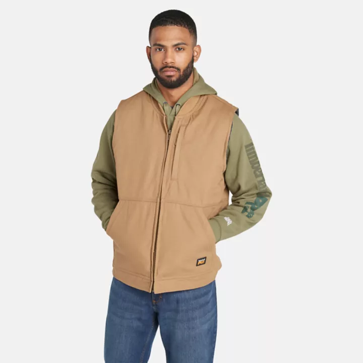 Gilet Timberland PRO Gritman pour homme en jaune