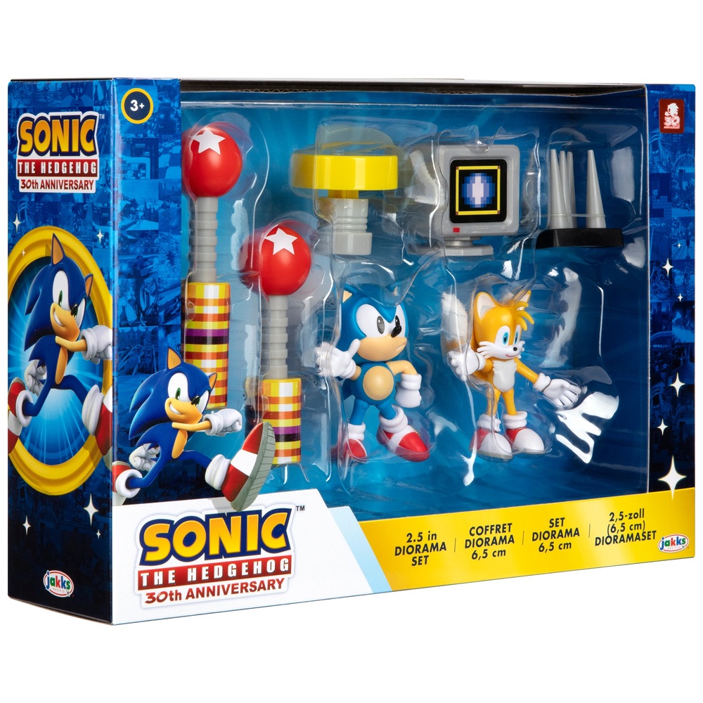 Sonic the Hedgehog 6cm Figur Diorama-Set