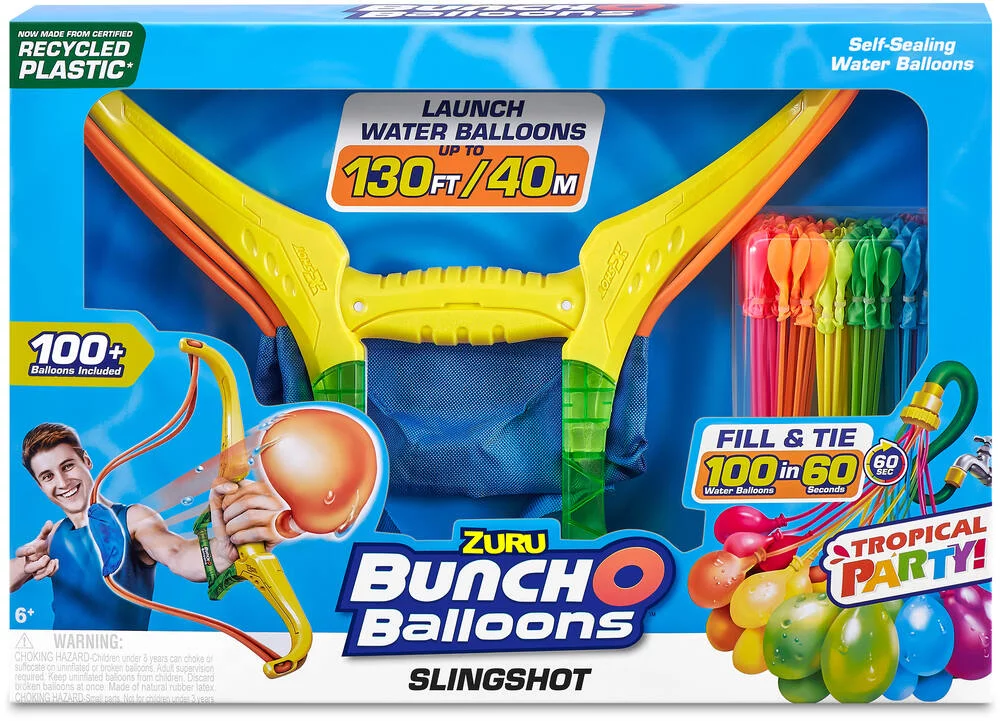 TROPICAL PARTY ARC SLINGSHOT - 100 BOMBES A EAU