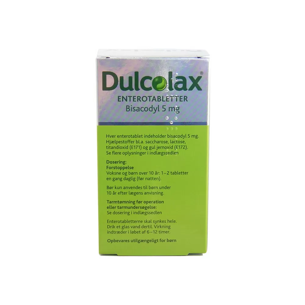Dulcolax enterotabletter 5mg - 200 stk.