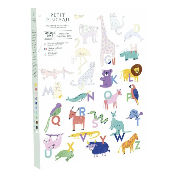 La Petite Épicerie Kit de peinture au numéro - Animal Gang