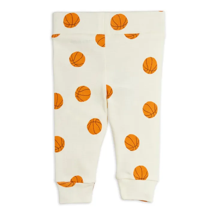 Mini Rodini Legging Basket Coton Bio | Ecru