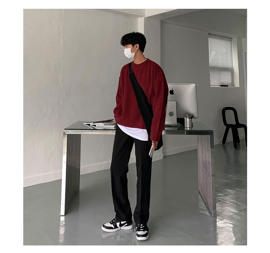 GRAYCIOUS - Hoge taille, effen, rechte broek