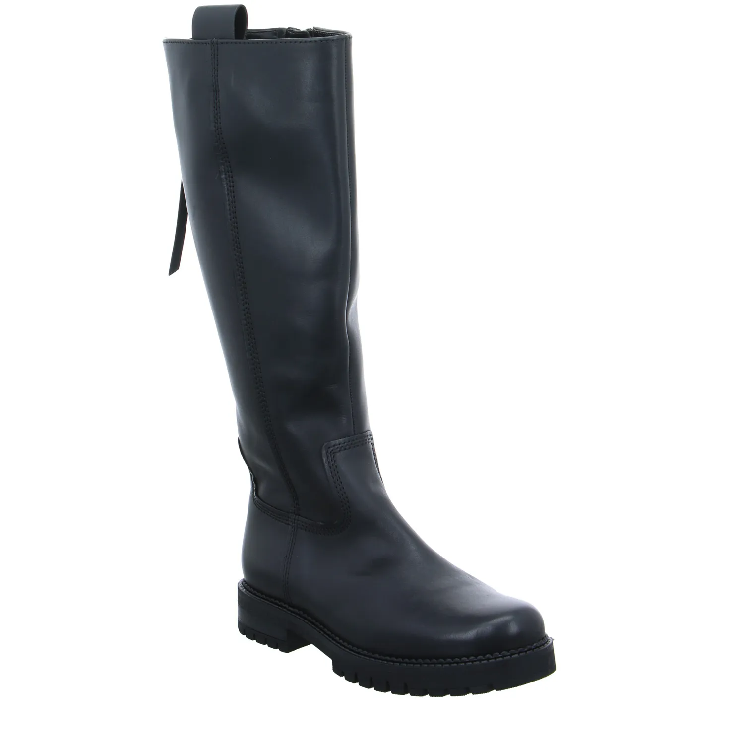 GABOR Stiefel Schwarz Leder