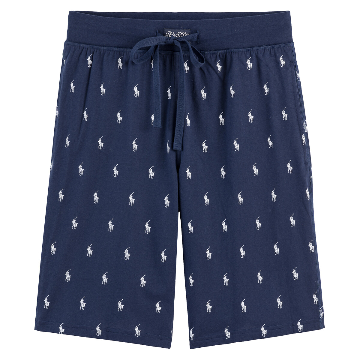 POLO RALPH LAUREN<br>Pijamashort, elástico, base para jogador de pônei