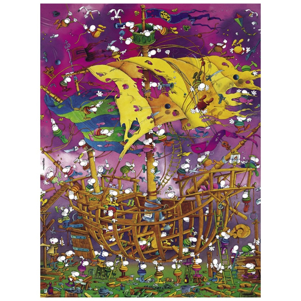 Puzzle - Save the Ship de Guillermo Mordillo – 1500 Pièces