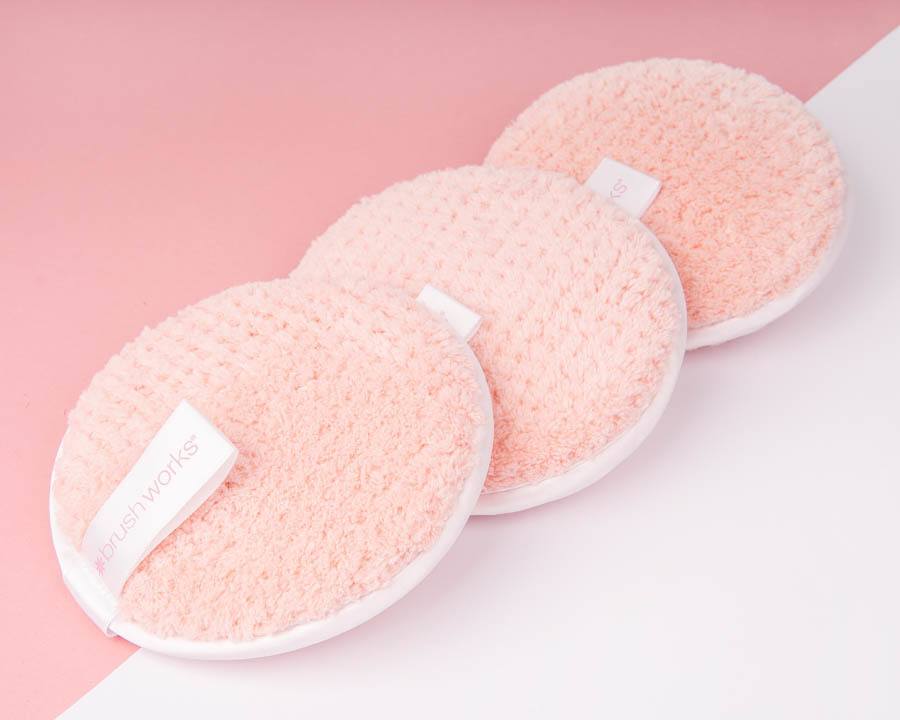 Brushworks HD Reusable Makeup Remover Pads 3pcs