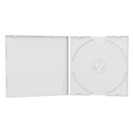 MediaRange 1er CD DVD Hüllen, transparent, 100 Stück