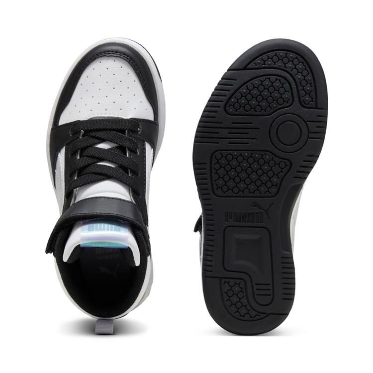 PUMA PUMA REBOUND V6 MID SPACE 402770 PUMA-BLACK-LILAC-CRUSH-PUMA-WH