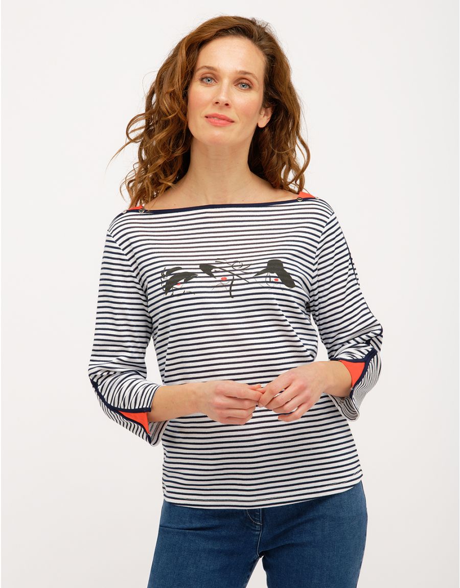 Marinière chic fantaisie