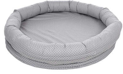 Kaxholmen Cozy Ring Madrass 100cm Small-spotted, Grey